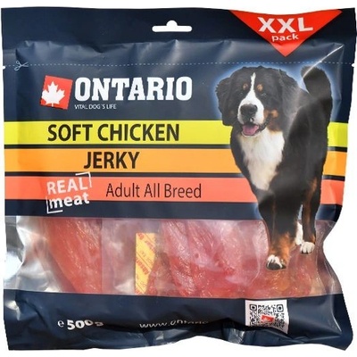 Ontario Adult Soft Chicken XXL - mäkké kuracie plátky, 500 g