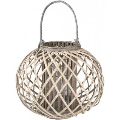 Drevená lucerna Hendrikje vel. XL – 47x36 cm