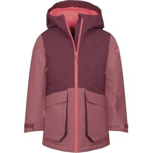 TROLLKIDS Детско ски яке Trollkids Girl's Kongsberg Jacket Winter jacket - Frozen Berry / Deep Ruby - размер 98 (EU) (703-4659-0412)