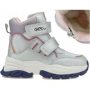 Gelteo dětské sněhule stříbrné