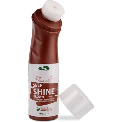 ZdravyNákup leštidlo na kožené topánky 75 ml hnedé