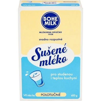 Bohemilk Sušené mlieko polotučné 400 g