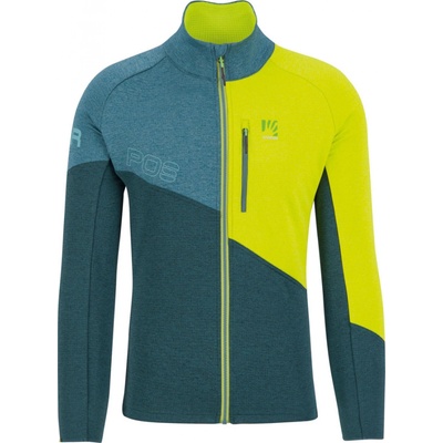 Karpos VAL VIOLA Full-Zip mikina forest/balsam/kiwi colada