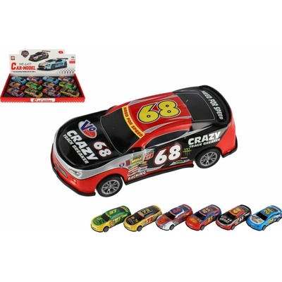 Teddies Auto závodní kna zpětné natažení 10 cm mix druhů