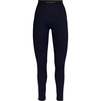 Icebreaker Leggings Midnight Navy/Snow/Cb