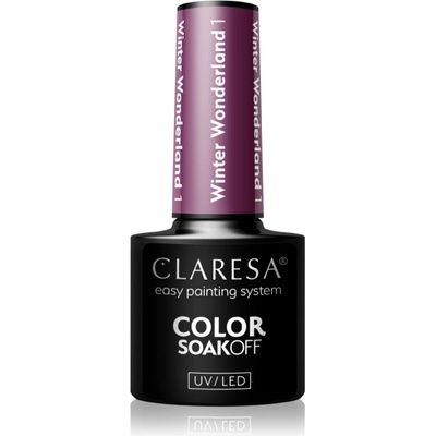 Claresa SoakOff UV/LED Color Winter Wonderland гел лак за нокти цвят 5 гр