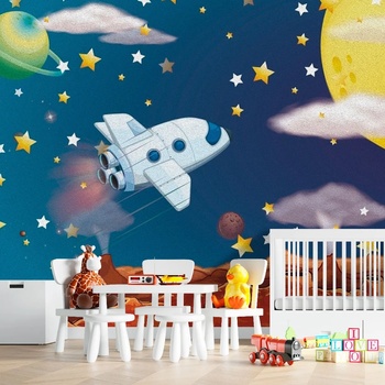 Image 1 of Art gift Фототапет Ракета в космоса