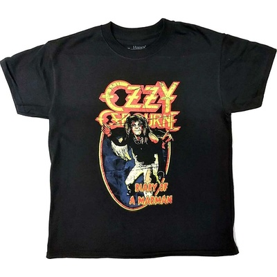 Rock Off Ozzy Osbourne Vintage Diary Of A Madman čierna