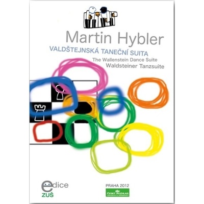 HYBLER Martin Valdštejnská tanečná suita 9 náročnejších skladieb pre 1 klavír a 4 ruky