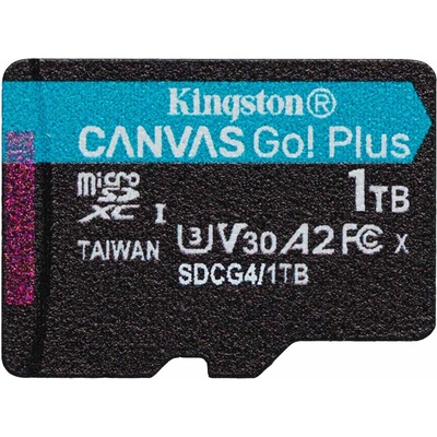 Kingston microSDXC Canvas Go Plus 1TB U3/V30/A2 (SDCG4/1TBSP)