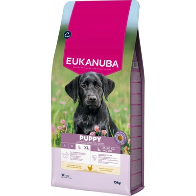 Eukanuba Life Care pre šteňatá veľkých plemien kuracie mäso 15 kg