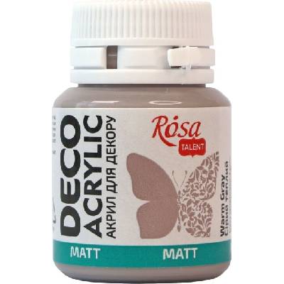 Rosa Talent АКРИЛНА боя Warm Gray (27) Mat 20 ml 1 бр (20027)