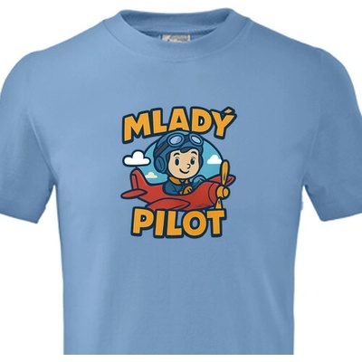Dětské tričko Mladý pilot dětské