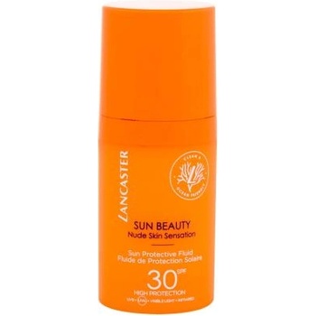 Lancaster Sun Beauty Sun Protective Fluid SPF30 водоустойчив слънцезащитен крем за лице и деколте 30 ml унисекс