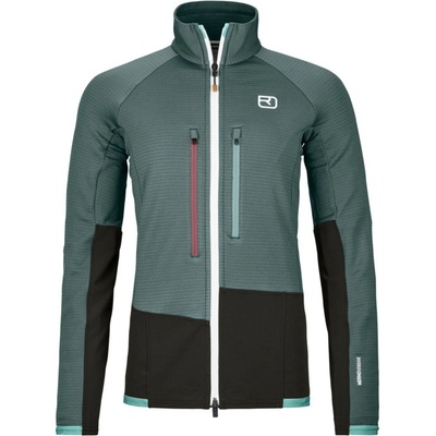 Ortovox Fleece Rib Jacket Women's Dark Arctic Grey
