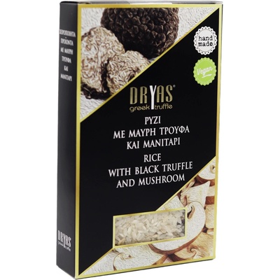 Dryas truffle Rýže s houbami portobello a černými řeckými lanýži 300 g
