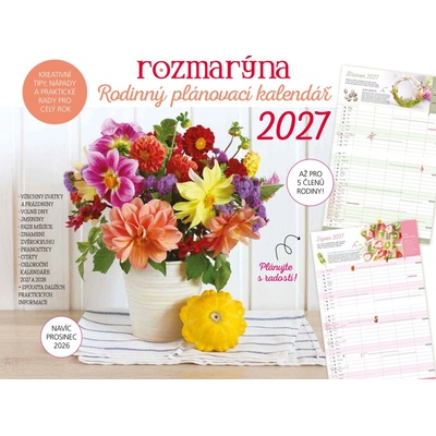 Rozmarýna Rodinný plánovací Kreativní tipy, nápady a praktické rady po celý rok 2027