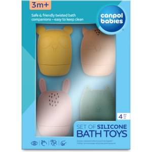 Canpol babies Играчки за баня сил 4бр h (80/308c)