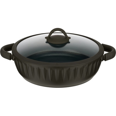 RESTO 94006 Nízký hrnec s pokličkou 28 cm 4.2l ASCELLA