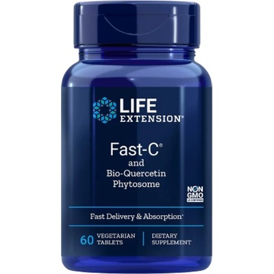 Life Extension Fast-C® and Bio-Quercetin Phytosome [60 Таблетки]
