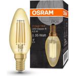 OSRAM Led ЛАМПА vintage 1906 led cl b fil gold 35 4w/825 e14 ledvance (202401323)