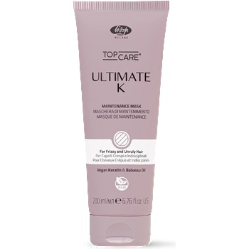 Lisap Milano Top Care Ultimate K - поддържаща маска за фризи и непокорни коси