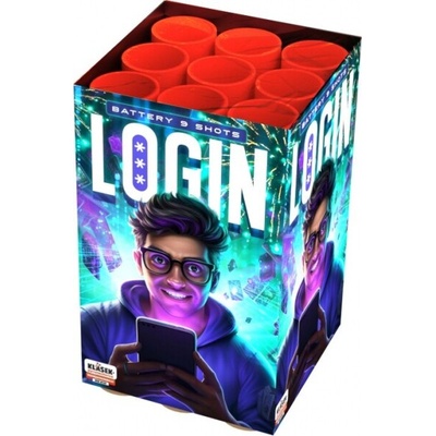 Ohňostrojový kompakt Login (Lumpík) 9 ran 20 mm