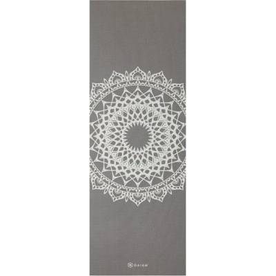 GAIAM Постелка за йога Gaiam Marrakesh Yogamatte Printed Yoga mat - Dark Greige - размер 173 x 61 x 0, 5 cm (801-0177-0611)