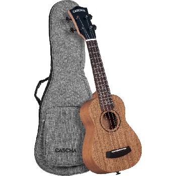 Cascha Soprano Ukulele Mahogany Solid Natural Сопрано укулеле (CUSMS1)