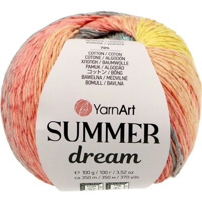 YarnArt Summer Dream 4307 lososovo žltá