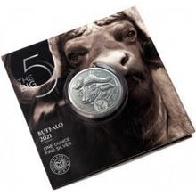 South African Mint stříbrná mince Buffalo 2021 1 oz