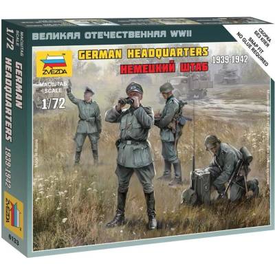 Zvezda Německý štáb 1939 1942 1:72