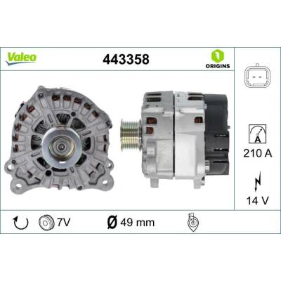 Generátor VALEO 443358