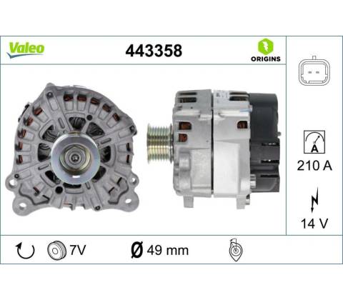 Generátor VALEO 443358