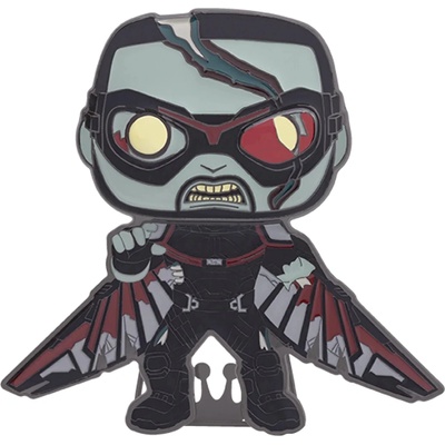 Funko Значка Funko POP! Marvel: What If…? - Zombie Falcon (Glows in the Dark) #19 (081039)