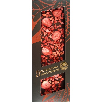 T-severka čokoláda s jahodami horká 120 g