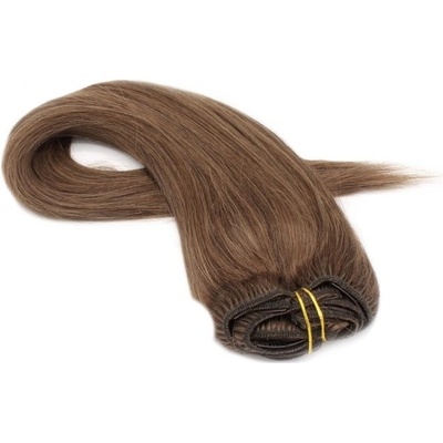 Clip-in vlasy 71cm středně hnědá – Zboží Dáma