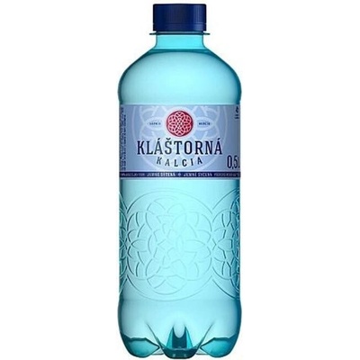 Klastorna Kalcia Minerálna voda jemne sýtená 12 x 0,5 l