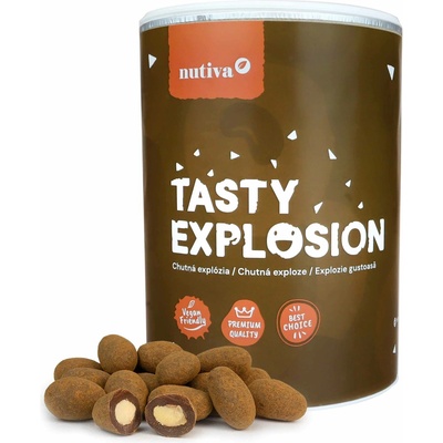 NUTIVA Mandle v čokoláde so škoricou Tubus 450 g