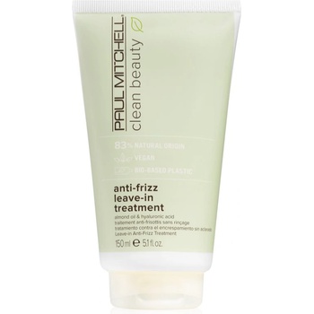 Paul Mitchell Clean Beauty Anti-Frizz изглаждащ балсам без отмиване за непокорна коса 150ml