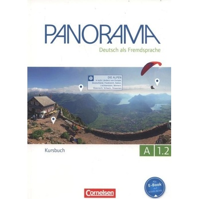 Panorama A1.2 Kursbuch - půldíl učebnice němčiny