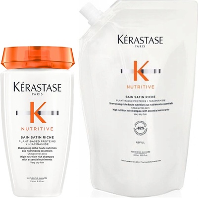 Kérastase Vyživující šampon Nutritive Bain Satin Riche High Nutrition Rich Shampoo 250 ml