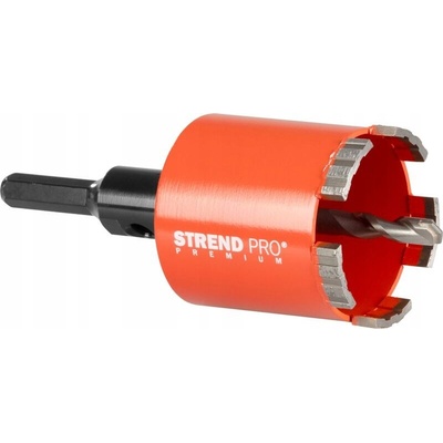 Vykružovač Strend Pro Premium, 68x68 mm, závit M16, 5 zubov, korunka, vyrezávač