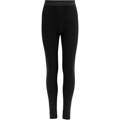 Devold, DUO ACTIVE MERINO LONGS JR čierna