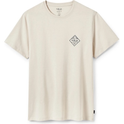 Rab Мъжка тениска Rab Stance Stamp Tee T-shirt - Ecru (216-7522-0314)