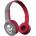 iDance Детски Bluetooth слушалки, червени