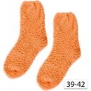 LK LOOK 9030 dámské teplé ponožky 1ks oranžové