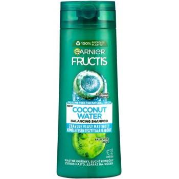 Garnier Fructis Coconut Water 400 ml укрепващ шампоан за мазна коса за жени