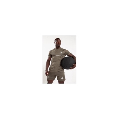 Gorilla Wear pánské tričko Broxton army zelená