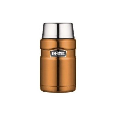 Thermos Style termoska se šálkem 710 ml měděná Oranžová